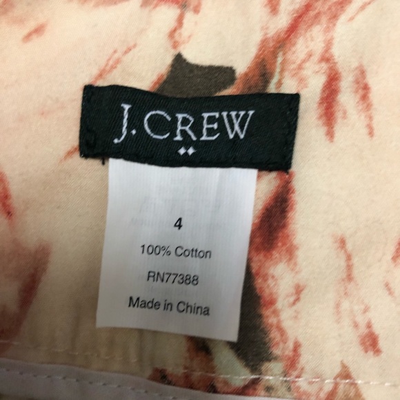 Floral J. Crew skirt - Picture 4 of 4